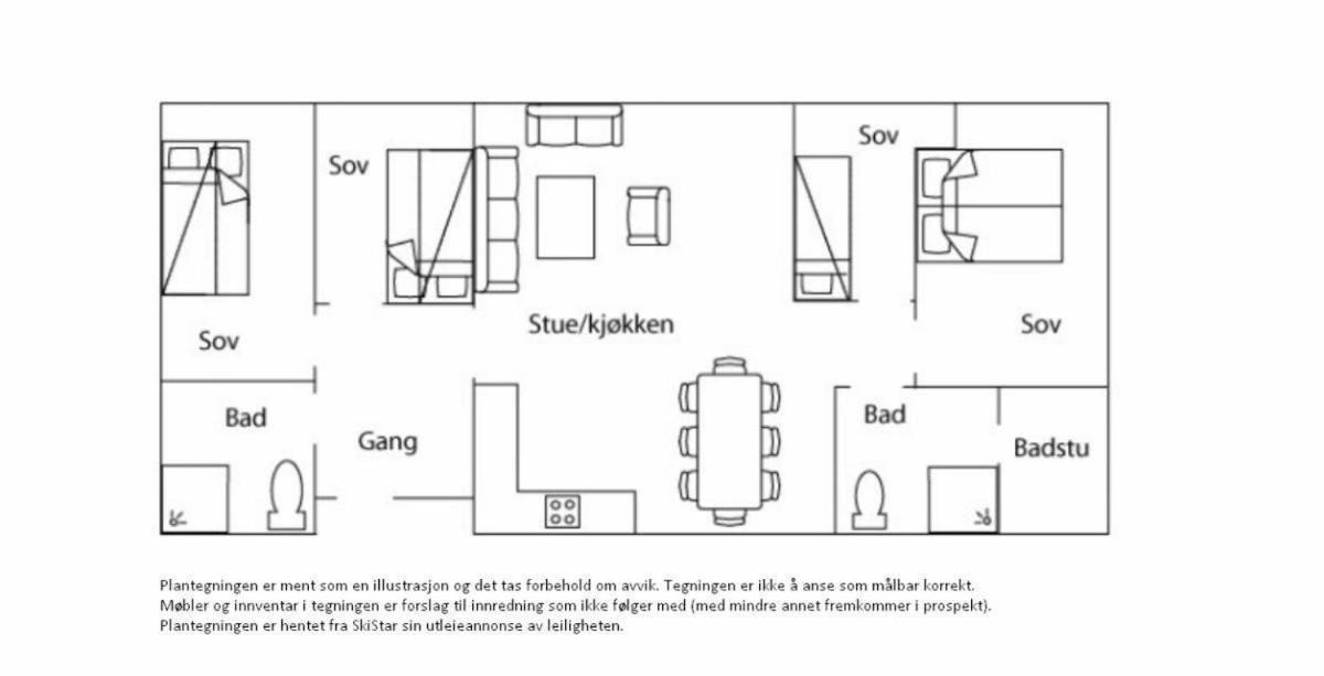 In The Middle Of Trysil Fjellet - Welcome Center - Apartment With 4 Bedrooms And Sauna - By Bike Arena And Ski Lift Extérieur photo